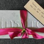 Inspire - gift wrapped for a budding teacher.